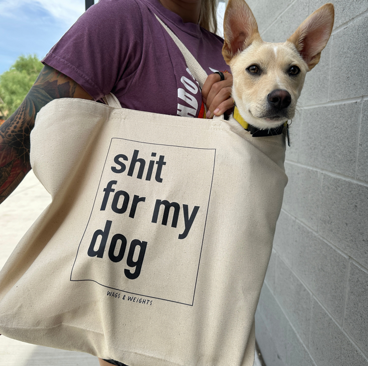 sh*t for my dog tote